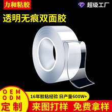 跨境熱銷透明納米膠帶婚慶氣球固定圓點膠強力無痕亞克力雙面膠批
