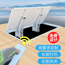 地下室隱藏門隱形門酒窖儲藏室門暗門電動上翻蓋門樓梯口蓋板門