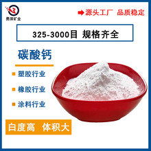 廠家300-3000目碳酸鈣粉 塑膠橡膠PVC制品塗料用輕質碳酸鈣 重鈣
