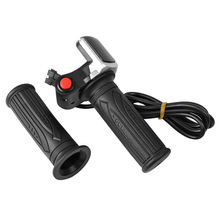 廠家直供電動滑板車自行車配件36V48v紅色綠色按鈕通用轉把批發