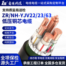電纜廠家國標zcyjv銅芯電纜阻燃耐火低壓電纜YJV22鎧裝電力電纜