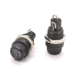 供應5*20MM 保險絲座  PCB板安裝 R3-12保險絲座 