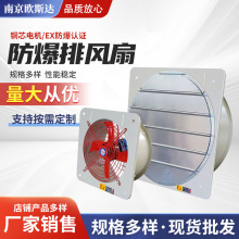 防爆排風扇BFAG200250方型壁式軸流風機220V380V換氣扇節能型高效