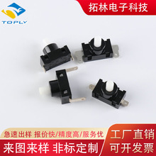 廠家現貨多規格按鈕開關 兩腳立式卧式按鍵開關 輕觸開關插件定制