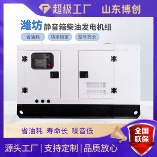 三十千瓦靜音柴油發電機低噪音低油耗濰坊系列10/20/30KW發電機組