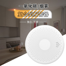 塗鴉智能WiFi煙霧&一氧化碳復合型家用火災探測器 跨境電商廠家