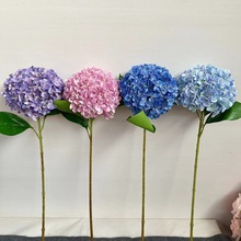 高品質3D單支無盡夏綉球花插花花束餐桌花擺件裝飾花假花批發綉球