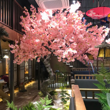 仿真桃花仿真櫻花樹大型落地綠植室內外景觀仿生假樹裝飾櫥窗造景