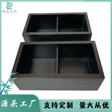 批發供應日式簡約實木紙巾盒酒店餐廳高檔抽紙盒子木質茶葉收納盒