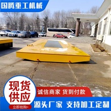 電動平板車 無軌蓄電池電動地平車過跨車 無軌電動搬運工具車定制