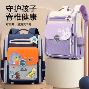 新款2345年級護脊減負男童女孩兒童太空書包小學生雙肩包跨境批發