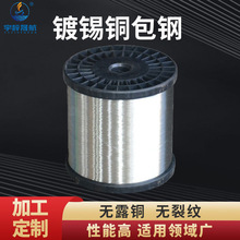 現貨售發電鍍銅包鋼包覆銅包鋼多規格銅包鋼絞線電線電纜廠家批發