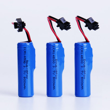 倍量14500電動車變形玩具 3.7V800mah帶智能保護板充電鋰電池批發
