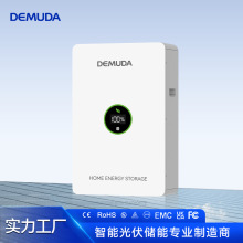 家庭儲能電源10kwh 51.2v-48v太陽能發電壁掛式儲能磷酸鐵鋰電池