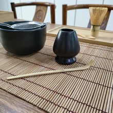 熱賣工廠批發日式編織竹制杯墊竹茶席禪意中式餐墊茶席隔熱墊