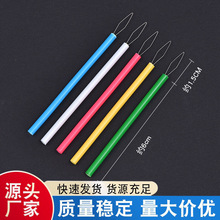 圓柱多彩穿針器 縫紉穿線器diy縫紉配件引線器串珠器老人穿針神器