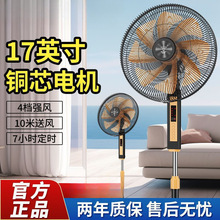 鑽石落地扇家用遙控立式電風扇風扇搖頭風力台式靜音宿舍強力電扇