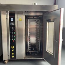 電熱烤鴨爐全自動熱風循環燒鴨爐燃氣蛋糕月餅烤爐商用旋轉烤雞爐