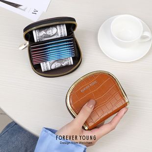 Fashion Card Bag Organ card bag Multi slot wallet coin purse