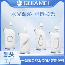 跨境注氧儀高壓噴霧手持霧化器家用面部水光精華導入補水美容儀器