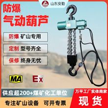 定制氣動葫蘆0.5噸-10噸氣動起重機防爆認證安全可靠防爆起重設備