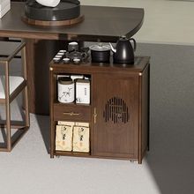 新中式高檔茶水櫃家用移動茶台茶桌邊櫃客廳沙發茶幾陽台泡茶一體