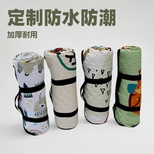 定制加厚野餐墊戶外防水防潮超聲波公園露營墊帳篷墊便攜式地墊