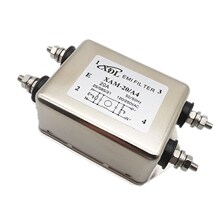 抗干擾EMI電源濾波器XAM-20/A4 20A 全新現貨 電源凈化器 差模