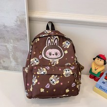 新款拉布布雙肩包兒童書包小學生大容量雙肩背包初中生女可愛包包