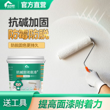 寶利思抗鹼封閉底漆內外牆透明防水防霉封底油漆家用白色底漆