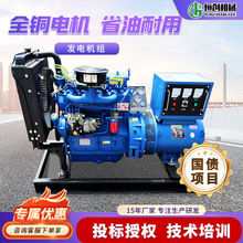 大功率三相電汽油發電機應急用全銅無刷電機發電設備柴動發電機組