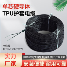 耐高溫ABSC汽車線纜黑色多芯線抗拉耐磨鐵氟龍高溫線汽車連接線纜