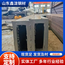 方管廠家Q235B厚壁矩形管建築鋼材工程150*150矩形管冷拔方管