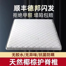 環保椰棕床墊雙人棕墊1.8m偏硬1.5m加厚棕櫚經濟簡約0.9m折疊床墊