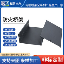 橋架廠家定做托盤梯式噴塑阻燃耐火橋架加工槽式防火電纜橋架河北