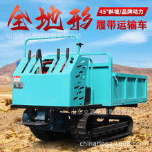 履帶運輸車爬山虎運輸車履帶車運料自卸四不像柴油全地形拖拉機