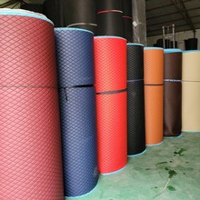河北佳帥汽車腳墊卷材360軟包鷹爪毛刺底斑馬刺底xpe海綿環保材料