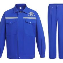 化學工作服套裝春秋厚款舒適耐磨耐臟勞保服工裝工廠建築工作服