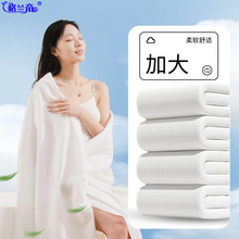 一次性浴巾旅游單獨包裝加厚加大純棉酒店用品便攜旅行一次性毛巾