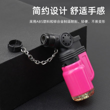 歐琦煙具創意打火機點煙點香噴火槍點火器可調電子打火機防爆
