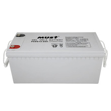 太陽能蓄電池12V200AH太陽能離網儲能光伏免維護鉛酸膠體蓄電池