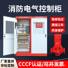 IP55消防泵控制櫃含應急雙電源總配電櫃變頻巡檢櫃控制箱配電箱