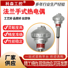 廠家批發耐高溫防腐防爆法蘭固定裝置螺紋K型凱裝熱電偶熱電阻