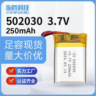 UN38.3MSDSJC502030ۺ늳3.7V250mAh{C݃x늳