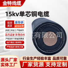 15kv單芯銅電纜阻燃高壓銅芯電纜單芯銅線120 240平方高壓線纜