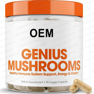 Genius Mushroom Capsules ĢzzʳIBa䄩z