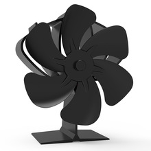 亞馬遜wish熱動力壁爐風扇6葉熱能自發電耐高溫靜音熱循環風扇