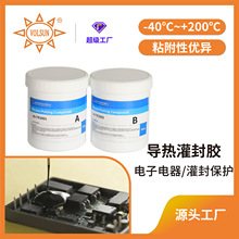 電子灌封膠鋰電池LED燈線路板灌封耐高溫導熱阻燃可免費送樣