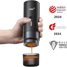 CERA香之君膠囊咖啡機便攜式意式小型家用迷你戶外無線全自動手持