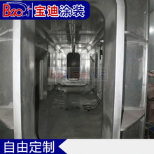 鹽城寶迪噴塑生產線流水線噴粉塗裝設備噴塑塗裝線
